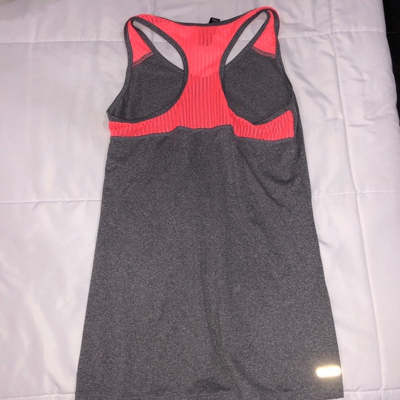 RBX gray and pink racerback tank - Picture 3 of 5